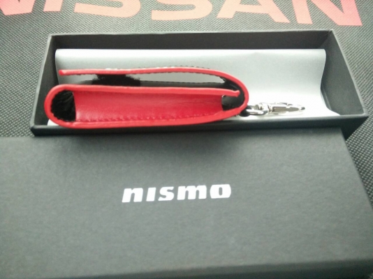 ขายพวงกุญแจซองหนังใส่รีโมท NISMO ของใหม่
