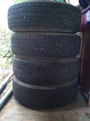 Bridgestone 245 70 R16 ไม่บวม ไม่แตก