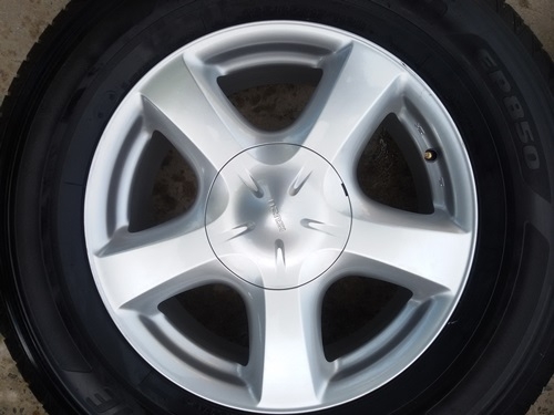 ขายล้อแม็กISUZU V Cross ขอบ17ยาง265/65/17 ปี 2514 4 ล้อ ขายล้อแม็กISUZU V Cross ขอบ17ยาง265/65/17 ปี 2514 4 ล้อ