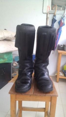 รองเท้าบู๊ทหนังขับมอไซค์ Daytona