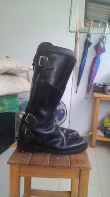 รองเท้าบู๊ทหนังขับมอไซค์ Daytona