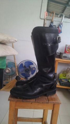 รองเท้าบู๊ทหนังขับมอไซค์ Daytona