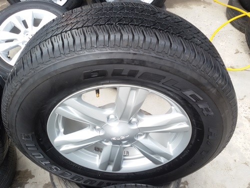 ขายล้อISUZU Mu-X New ISUZU17 ยางปี 3714 4 ล้อ ขายล้อISUZU Mu-X New ISUZU17 ยางปี 3714 4 ล้อ