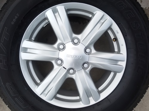ขายล้อISUZU Mu-X New ISUZU17 ยางปี 3714 4 ล้อ ขายล้อISUZU Mu-X New ISUZU17 ยางปี 3714 4 ล้อ