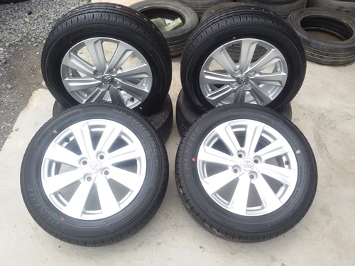 ขายล้อป้ายแดง TOYOTA ALL New VIOS ยางปี 3815  4 ล้อ