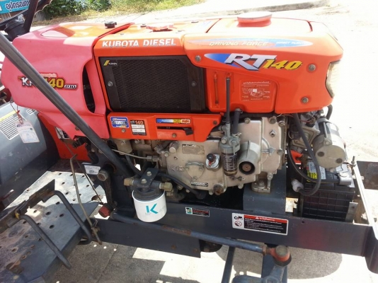 คูโบต้า KRT 140 พร้อมผาน 3 ใช้งานได้เลยครับ