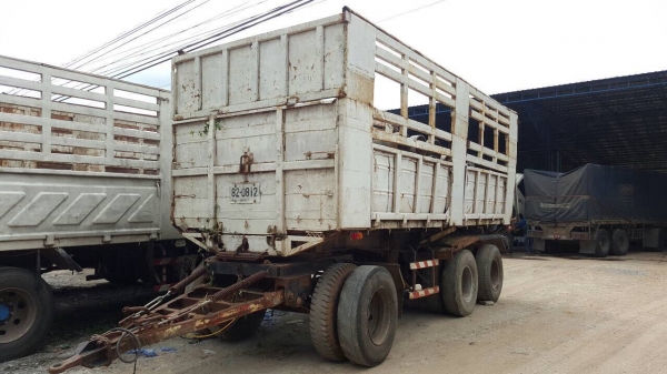 ขายลูกพ่วง 3 คานดั้ม ยาว 6 เมตร ชุดกระบอกดั้มต้องเช็คหน่อย ทะเบียนครบพร้อมโอน ราคาต่อรองได้ครับ ขายลูกพ่วง 3 คานดั้ม ยาว 6 เมตร ชุดกระบอกดั้มต้องเช็คหน่อย ทะเบียนครบพร้อมโอน ราคาต่อรองได้ครับ