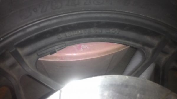 ล้อหน้า HONDA 18 นิ้ว ดิสเบรคคู่ ล้อหน้า HONDA 18 นิ้ว ดิสเบรคคู่