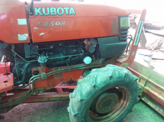 คูโบต้า L4508 4 WD ใบมีดตราช้าง เครื่องดี เกียร์ดี เล่มพร้อม