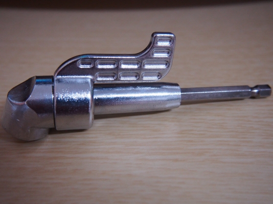 ตัวแปลง ไขควงหัวงอ 75องศา แบบยาวพร้อมด้ามจับ สำหรับงานไขน็อตในที่แคบ