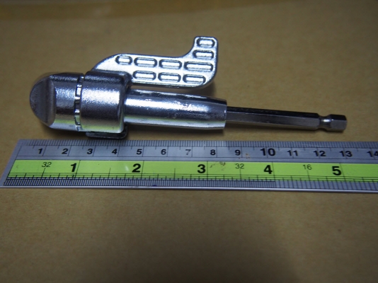 ตัวแปลง ไขควงหัวงอ 75องศา แบบยาวพร้อมด้ามจับ สำหรับงานไขน็อตในที่แคบ