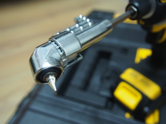 ตัวแปลง ไขควงหัวงอ 75องศา แบบยาวพร้อมด้ามจับ สำหรับงานไขน็อตในที่แคบ