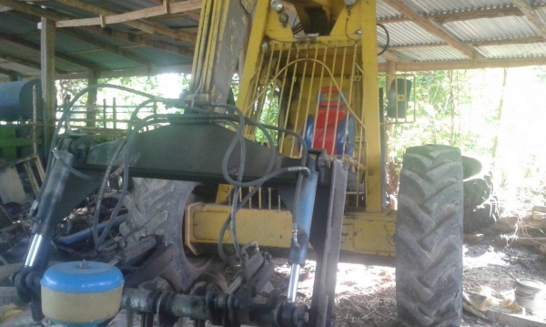 ขาย รถคีบอ้อย 3 ล้อ เครื่องดอยซ์ ไฮโดรลิคดี