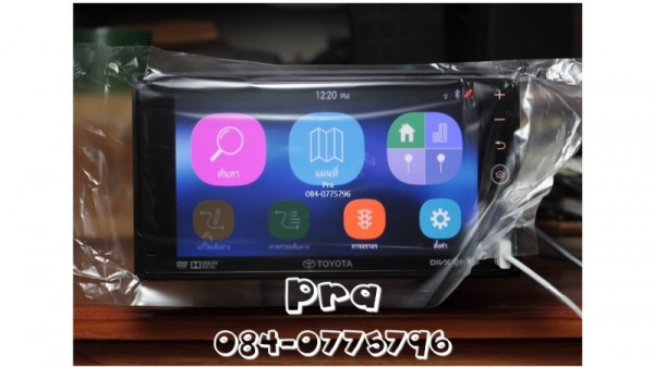 วิทยุ DVD 2DIN Toyota รุ่นมีและไม่มีระบบนำทาง รุ่นล่าสุดของ Toyota ใหม่แกะกล่องค่ะ หน้าจอ 7" ของแท้ค่ะ