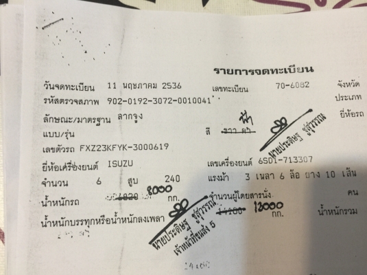 (รถมี18คันเมาก่อนเลือกก่อน.)10ล้อหัวลาก 240แรง...ISUSUFXZ23....รถห้างแท้ทั้งหมด สภาพใช้งานไดทุกคัน เครื่องดี คัสซีสวย ช่วงล่างดี..ขายยกเหมา...
