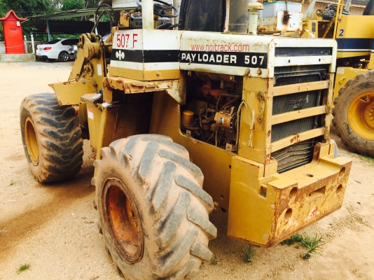 (มี4คัน)รถตักล้อยางเลี้ยวเอว..KOMATSU 507...รถเดิมๆเครื่องเดิม 4D94...รถใช้งานอยู่ มีบุ้งกี๋ครบ..