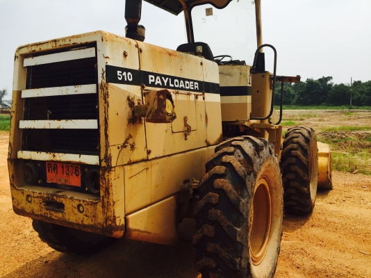 รถตักล้อยางเลี้ยวเอว KOMATSU 510 เล่มทะเบียนพร้อม..รถสภาพสวย เอวแน่น เครื่องดี แห้ง