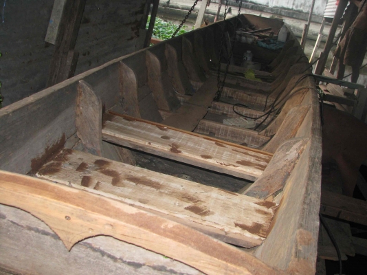 เรือไม้สักทองยาว 6 เมตร