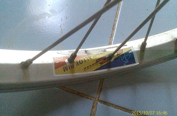 วงล้อจักรยาน อลูมิเนียม  20 นิ้ว