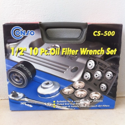 ชุดบล็อกถ้วยถอดกรองน้ำมันเครื่อง