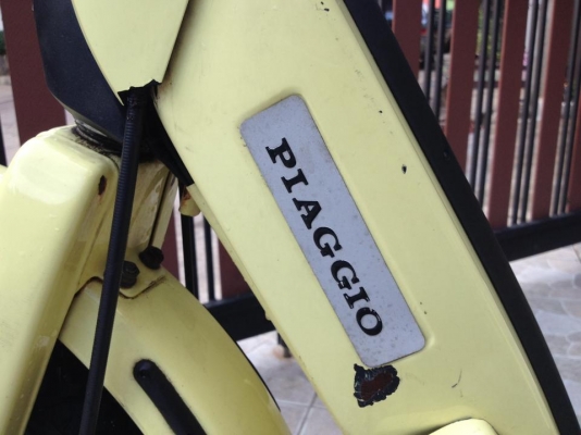 Vespa เชาว์ 50cc ปั่นได้ ติดเครื่องได้