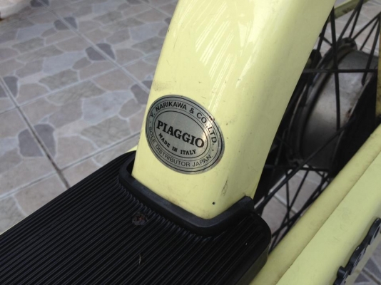 Vespa เชาว์ 50cc ปั่นได้ ติดเครื่องได้