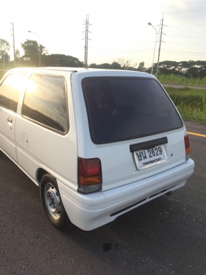 ขาย. Daihatsu mira mint ปี97 แท้เครื่องหัวฉีด660ccเกียร์ ธรรมดา สีขาวมุก ทำใหม่ นอก ใน สวยๆ ภายในหุ้มใหม่. ช่วงล่างทำมาใหม่. แบตใหม่ 7/9/58 ยางใหม่ ปี15ต้นปี. เพิ่งเปลียน รถสวย พร้อมใช้งาน. ประหยัดน้ำมัน. หาทีจอดรถง่าย. เบาะด้านหลังพับ เก็บของได้เยอะครับ.