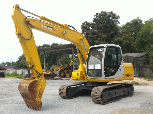 มาถึงไทยแล้วครับ รีบมาจับจองด่วน รถสวยมาก SUMKTOMO SH120-3 ปี2007  ราคาไม่แพง 090-986-2521 อ๊อบ