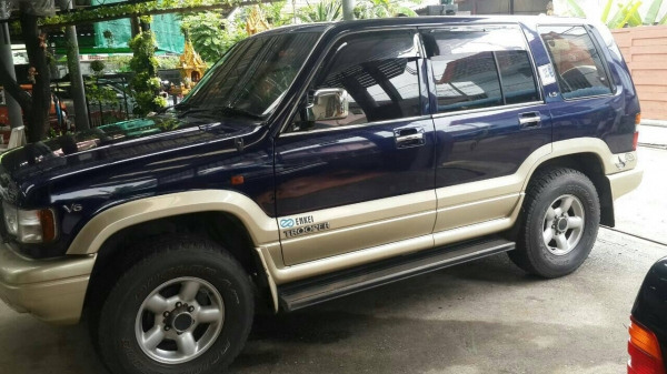 95 Lsuzu ทรูเปอร์ 3.2 auto โฟร์วีล น้ำเงินทูโทน แก็สหัวฉีด 185000 95 Lsuzu ทรูเปอร์ 3.2 auto โฟร์วีล น้ำเงินทูโทน แก็สหัวฉีด 185000