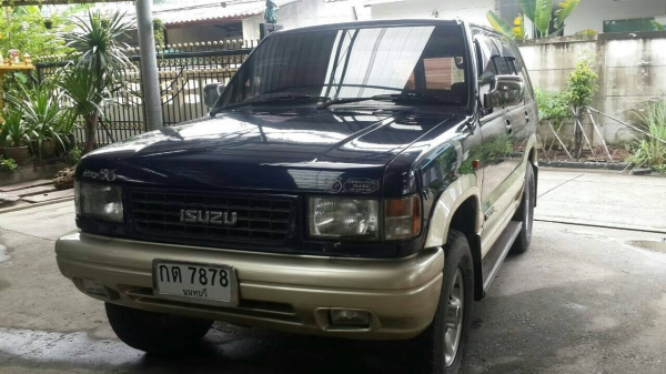 95 Lsuzu ทรูเปอร์ 3.2 auto โฟร์วีล น้ำเงินทูโทน แก็สหัวฉีด 185000 95 Lsuzu ทรูเปอร์ 3.2 auto โฟร์วีล น้ำเงินทูโทน แก็สหัวฉีด 185000