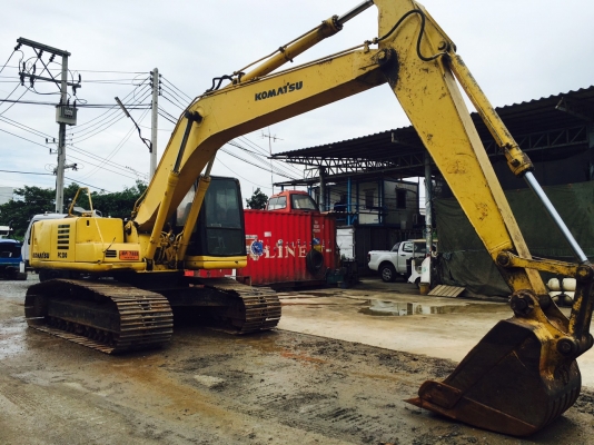 ขายรถแบคโฮ KOMATSU  pc 200-6ไฟฟ้าครบ เล่มทะเบียนรถสวยพร้อมใช้ราคา 950,000 090-772-3710 090-772-3708