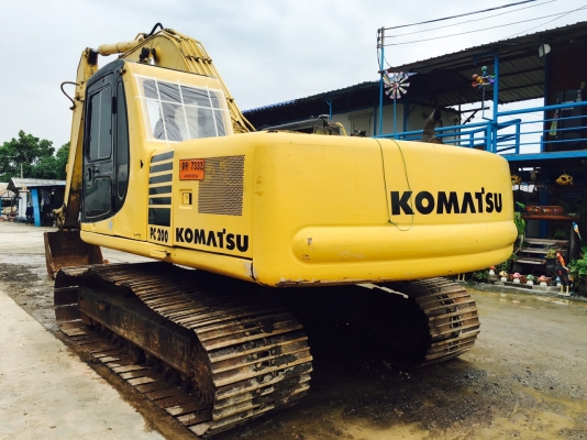 ขายรถแบคโฮ KOMATSU  pc 200-6ไฟฟ้าครบ เล่มทะเบียนรถสวยพร้อมใช้ราคา 950,000 090-772-3710 090-772-3708