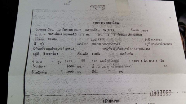 รถมาใหม่ HONDA CITY 1.5 V i-VTEC (ABS) โฉมCITY ปี2014 (เกียร์ออโต้ ดำ)