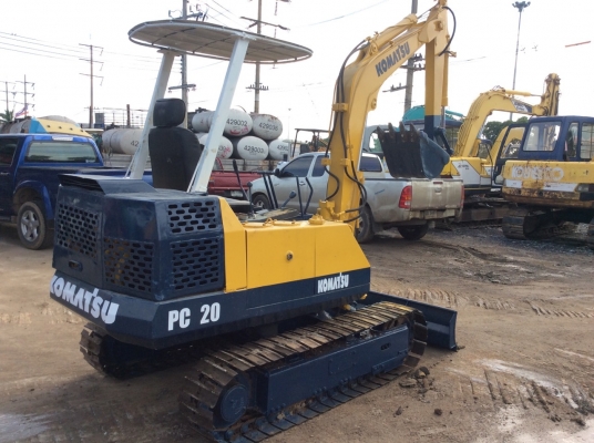 ขายรถแบคโฮ KOMATSU pc 20-5 รถสวยพร้อมใช้ราคาถูก 190,000 090-772-3710 090-772-3708 ขายรถแบคโฮ KOMATSU pc 20-5 รถสวยพร้อมใช้ราคาถูก 190,000 090-772-3710 090-772-3708