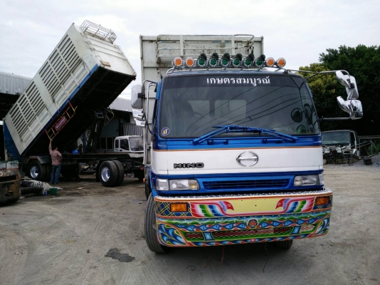 ขายด่วน รถพ่วง18ล้อแม่+ลูก HINO ZUMO 227 เครื่อง P11C, 320แรงม้า