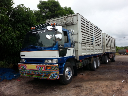 ขายด่วน รถพ่วง18ล้อแม่+ลูก HINO ZUMO 227 เครื่อง P11C, 320แรงม้า ขายด่วน รถพ่วง18ล้อแม่+ลูก HINO ZUMO 227 เครื่อง P11C, 320แรงม้า