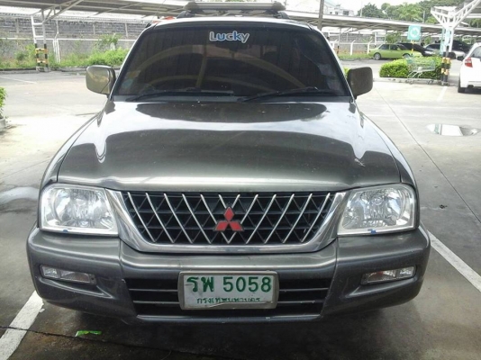 ขาย  MITSUBISHI STRADA     ปี1997  พาวเวอร์โรงงาน  เครื่องดี ช่วงล่างดี  เเชสซีสวย เเอร์เย็น     พร้อมใช้ งานคับ   087-6835269  เล่มพร้อม   ขายสดคับ     มาก่อนได้ก่อน