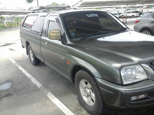 ขาย  MITSUBISHI STRADA     ปี1997  พาวเวอร์โรงงาน  เครื่องดี ช่วงล่างดี  เเชสซีสวย เเอร์เย็น     พร้อมใช้ งานคับ   087-6835269  เล่มพร้อม   ขายสดคับ     มาก่อนได้ก่อน