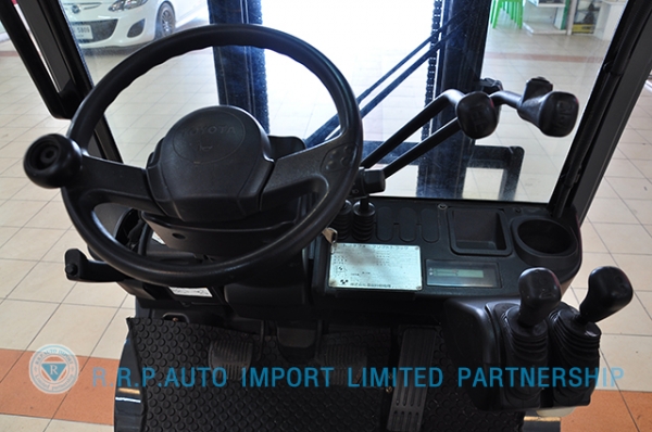 ขายรถโฟล์คลิฟท์มือสอง TOYOTA รุ่น 8FDL15 ราคา xxx,xxx บาท นำเข้าจากประเทศญี่ปุ่น 100\% ไม่เคยใช้งานในไทย