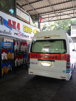 รับแก้ปัญหาช่วงล่าง รถกระบะ รถตู้ ทั่วไป Shock Profender