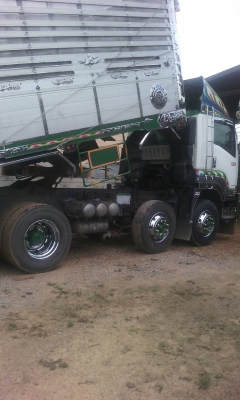 ขายรถพ่วง 24 ล้อ แม่.ลูก กระบะเนียมคอกเกษตรดั้ม ISUZU 360 ปี.57 รถสวย วิ้งแค่.120000 กว่ากิโล ราคา.3000000 สนใจรีบโทด่วน