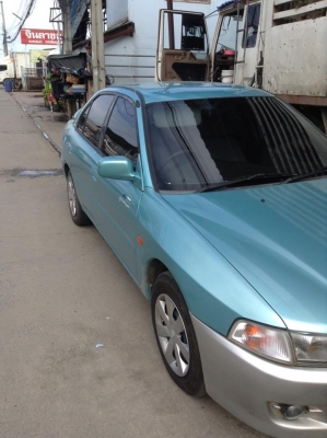 ขายด่วน MITSUBISHI LANCER,1.5 GLXi-Ltd. โฉม ท้ายเบนซ์ 97 สีฟ้า เกียร์ออโต้ ต่อรองได้