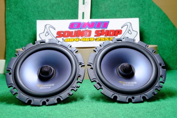 ลำโพง Kenwood ตระกูล Stage รุ่น KFC-LX16 ลำโพงแกนร่วม 2 ทาง ขนาด 6"