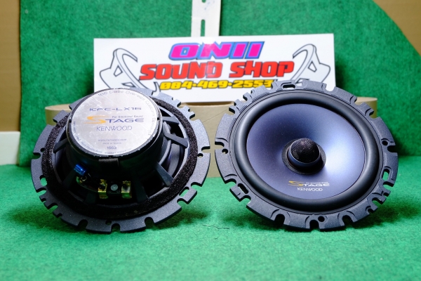 ลำโพง Kenwood ตระกูล Stage รุ่น KFC-LX16 ลำโพงแกนร่วม 2 ทาง ขนาด 6"