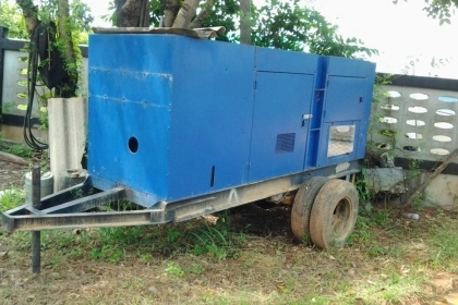 ขายด่วนปิดกิจการ เครื่องปั่นไฟ 150 kva ราคา พร้อมที่ลาก