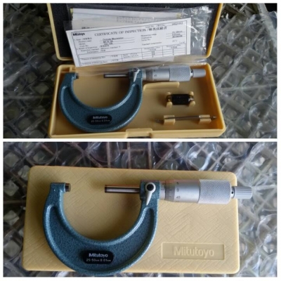 ขาย ไมโครมิเตอร์วัดนอก 25 - 50 mm ( ชาติ ลำพูน )