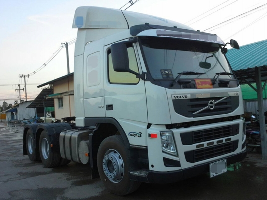 หัวลาก ( เพลาเดียว ) วอลโว่ FM11 370 แรง ปี55(เพลาเดียว ล้อหลังยกได้ ) พร้อมหางดั้มท์ สามมิตร 3 เพลา( มี 6 คัน )   ราคา คันละ  2,100,000  บาท