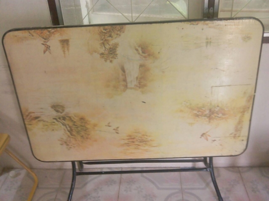 โต๊ะพับแข็งแรงสภาพดี