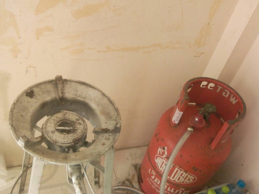 ถังแก็ส15 โล พร้อมขาใช่ได้เลย