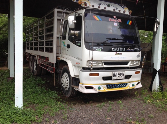 ขายด่วนรถสิบล้อDAGAเครือง200แรงปี46รถบรรทุกหมูยาว7.20เมตร